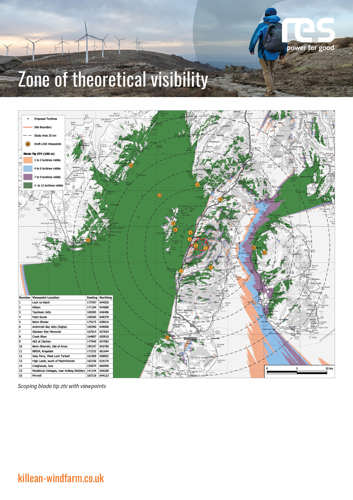 Zone of theoretical visibility