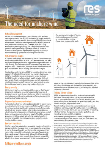 The need for onshore wind